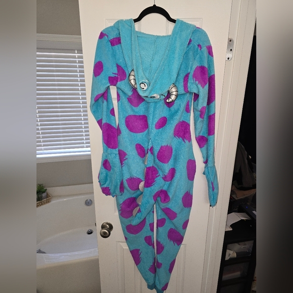 Womens Disney Monsters Inc Sully Pajama Onesie Size XSmall - Picture 8 of 9